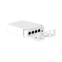 Extensor POE De 4 Portas Repetidor Gigabit Cartão De Rede Externo 1000Mbps VLAN Para Câmera POE AP