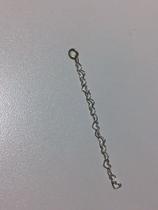 Extensor Prata Maciça 925 Para Pulseira E Colar