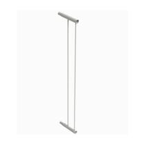 Extensor Prolongador de Portão Pet Aramado 10cm branco