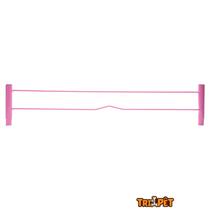 Extensor Prolongador de Portão Pet Aramado 10cm rosa