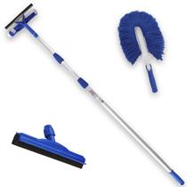 Extensor Telescópico 3,10 Mts, Rodo 45 cm e Espanador Bralimpia Extensor Telescópico 3,10 Mts, Rodo 45 cm e Espanador Bralimpia