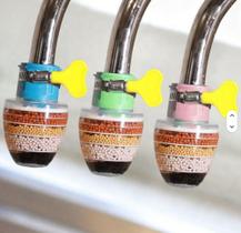 Extensor Torneira Flexível Arejador 360 Chuveirinho Economizador Água Removedor Sujeira Pia Banheiro