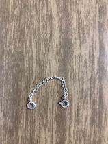 Extensor Trava Pega Ladrão Prata Maciça 925 Fecho Boia Fc