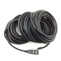 Extensor USB 3.0 Ativo com Repetidor A Macho X A Fêmea 25 Metros Extensor USB 3.0 Ativo com Repetidor A Macho X A Fêmea 25 Metros