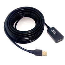 Extensor USB Ativo com Repetidor USB A Macho X A Fêmea 10,00 Metros