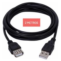 extensor usb macho para usb fêmea 2 metros