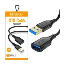 Extensor Usb Rápido Hrebos Macho Femea 1m