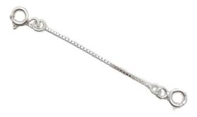 Extensor Veneziana Fecho Boia Trava Pega Ladrão 3cmprata 925