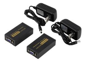 Extensor Vga 100 Metros Cat5 Cat6 Ativo 1900X1440 Com Audio Extensor Vga 100 Metros Cat5 Cat6 Ativo 1900X1440 Com Audio