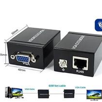 Extensor VGA para 60 Metros Via RJ45 Cabo de Rede