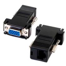 Extensor VGA via Cabo de Rede UTP - VGA para RJ45 - (DB15 F x RJ45 F) - Alcance de até 30m