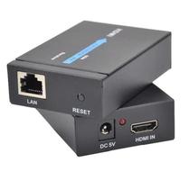 Extensor Video Hdmi / Cabo Rede Rj45 Cat6 Até 60mts Extensor Video Hdmi / Cabo Rede Rj45 Cat6 Até 60mts