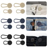 Extensores de Botões RichLuck para Jeans - 3 Cores, 3,5 a 4,5 cm