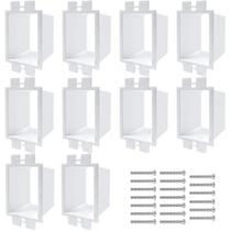 Extensores de caixa de tomada elétrica GIB, ferramenta de limpeza BE1-2, pacote com 10 Extensores de caixa de tomada elétrica GIB, ferramenta de limpeza BE1-2, pacote com 10