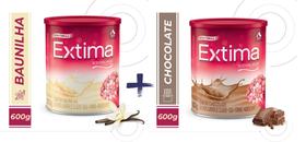 EXTIMA Lata 600gr Kit Baunilha + Chocolate