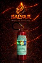 Extintor ABC 6 Kg Salvar Rótulo Fotoluminescente 5 Anos Validade 4A-40BC Extintor ABC 6 Kg Salvar Rótulo Fotoluminescente 5 Anos Validade 4A-40BC