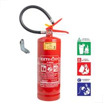 Extintor Abc Extinorpi 4kg Validade De 5 Anos e Suporte Extintor Abc Extinorpi 4kg Validade De 5 Anos e Suporte