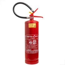 Extintor De Incêndio 6kg Bc Pó Químico Com Suporte Parede