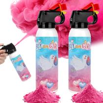 Extintor de incêndio Gender Reveal, pacote com 2 unidades QIYVLOS Baby Girl Extintor de incêndio Gender Reveal, pacote com 2 unidades QIYVLOS Baby Girl