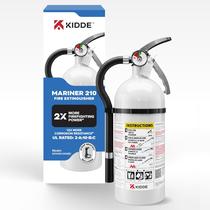 Extintor de incêndio Kidde Mariner 210 1,8 kg 2A10BC de uso único