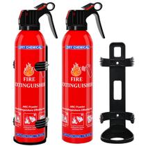 Extintor de Incêndio MITUKIYOUNG Kit com 2 Unidades 600 g Pó ABC