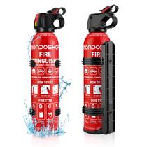 Extintor de Incêndio Portátil Mondoshop 2 Unidades 600ml à Base de Água Extintor de Incêndio Portátil Mondoshop 2 Unidades 600ml à Base de Água