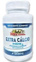 Extra Cálcio MDK2 Magnesio, Vitamina K2 + Vitamina D 500mg 120 Cáps