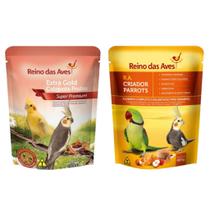 Extra Gold Calopsita Frutas + Farinhada RA Parrots Reino das Aves