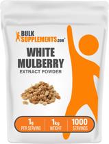 Extracto de Hoja de Morera Blanca Suplemento Herbal BulkSupplements 1 kg Extracto de Hoja de Morera Blanca Suplemento Herbal BulkSupplements 1 kg