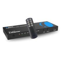 Extractor de Áudio OREI BK-9429 8K Switch HDMI eARC de 4 Portas