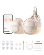 Extractor de leche eufy S1 con calefacción, manos libres y control por app