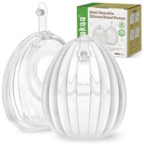 Extractor de Leche Haakaa Shell Usable de Silicona 120 ml 2 piezas
