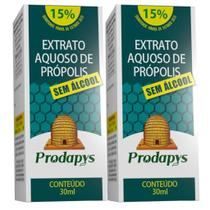 Extrato Aquoso de Própolis 30ml Prodapys Kit 2 Frascos Extrato Aquoso de Própolis 30ml Prodapys Kit 2 Frascos