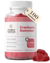 Extrato de 1.000 mg do nutriente mãe Cranberry Gummies 100 Ct
