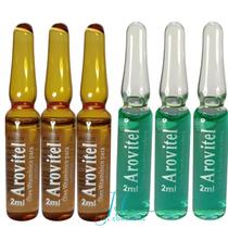 Extrato de Broto De Bambu + Vitamina Arovitel A+E2ml (5 de cada)
