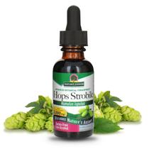 Extrato de ervas Nature's Answer Lúpulo com álcool orgânico 30mL