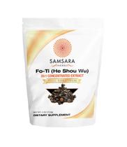 Extrato de Fo-Ti em pó Samsara Herbs 114g (He Shou Wu)