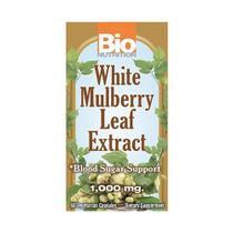 Extrato de folha de amoreira branca 60 cápsulas vegetais da Bio Nutrition Inc (pacote com 6)