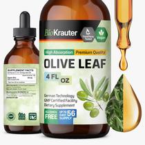 Extrato de folha de oliveira BIO KRAUTER sem álcool e açúcar 120mL