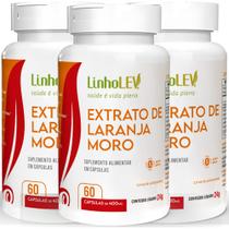Extrato de Laranja Moro 3 Frascos