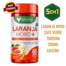 Extrato de Laranja Moro Cromo Chá Verde 5em1 Sellavita 60 Cáps Extrato de Laranja Moro Cromo Chá Verde 5em1 Sellavita 60 Cáps