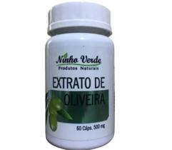 Extrato de Oliveira Ninho Verde 60 Cápsulas 500 mg Produto Natural
