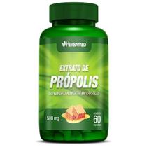 Extrato de Própolis 500mg - 60 Cápsulas - Herbamed Extrato de Própolis 500mg - 60 Cápsulas - Herbamed