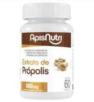 Extrato de Própolis 60 Caps 600mg Apis Nutri - Apisnutri Extrato de Própolis 60 Caps 600mg Apis Nutri - Apisnutri