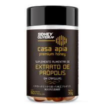 Extrato De Própolis Casa Apia 60 Cápsulas Sidney Oliveira