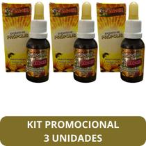 Extrato de Própolis Farmel Gota 30ml - Kit Promocional 3 Unidades
