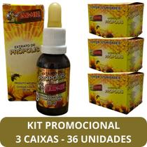 Extrato de Própolis Farmel Gota 30ml - Kit Promocional 36 Unidades Extrato de Própolis Farmel Gota 30ml - Kit Promocional 36 Unidades