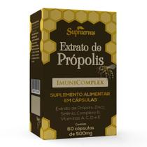 Extrato de Própolis Imunicomplex - SupraErvas - 60 Cápsulas - Supra Ervas