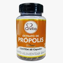 Extrato De Propolis Q-Vita 60 Cápsulas 250G