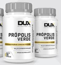 Extrato de Propolis Verde 10 mg compostos fenólicos por cápsula Kit 02 unidades -Dux Nutrition